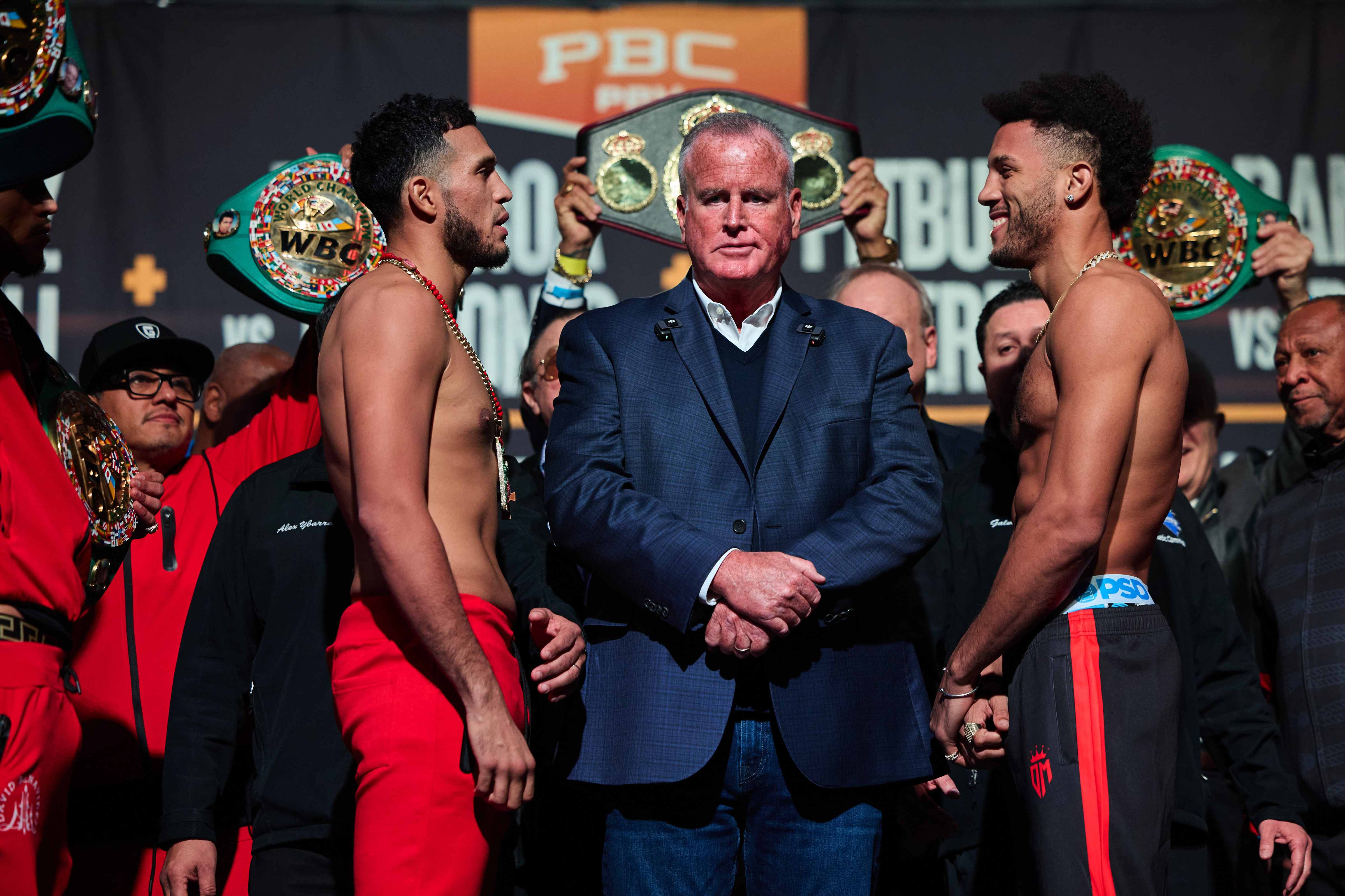 David Benavidez and David Morrell 
