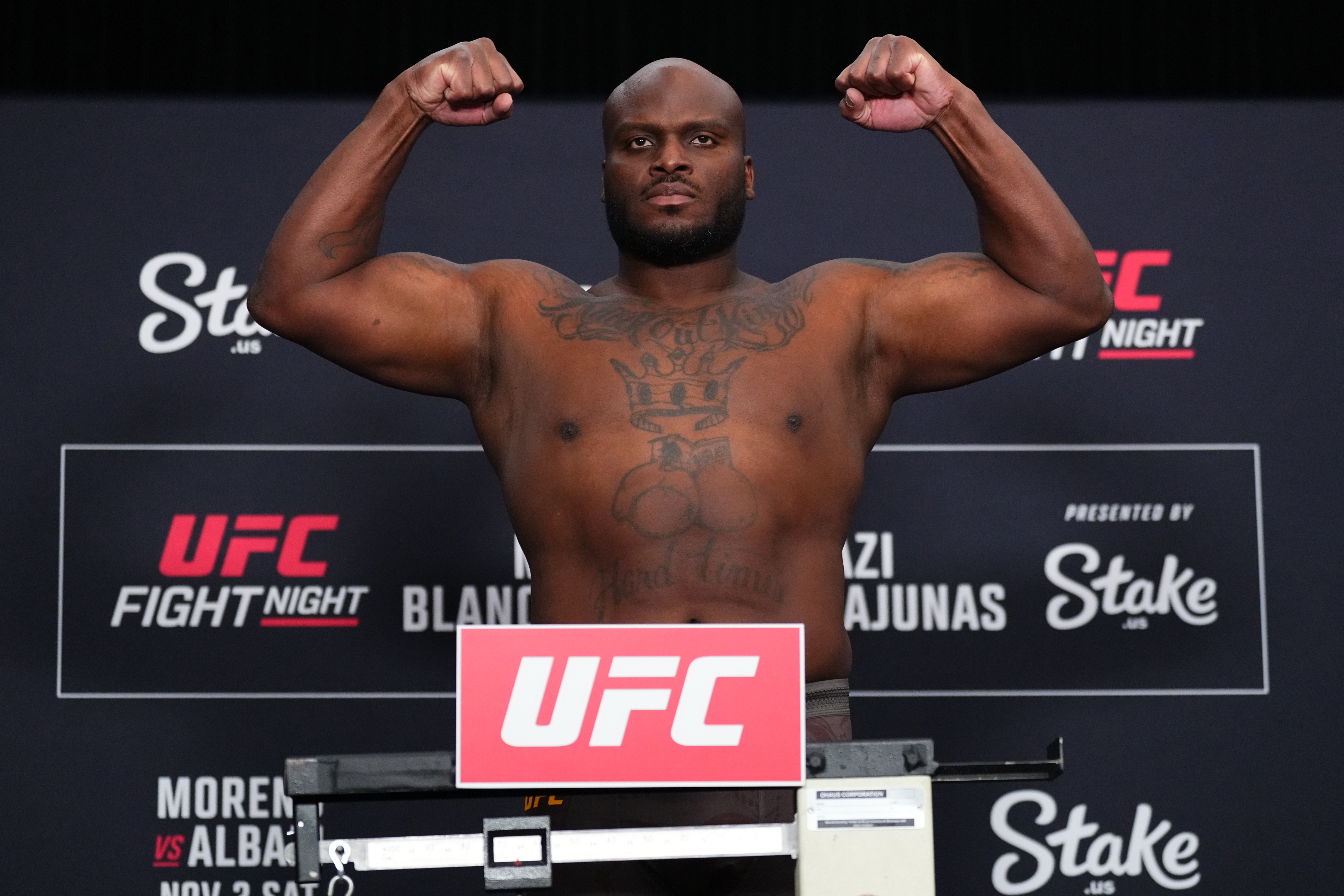 UFC Fight Night: Moreno v Albazi Official Weigh-in