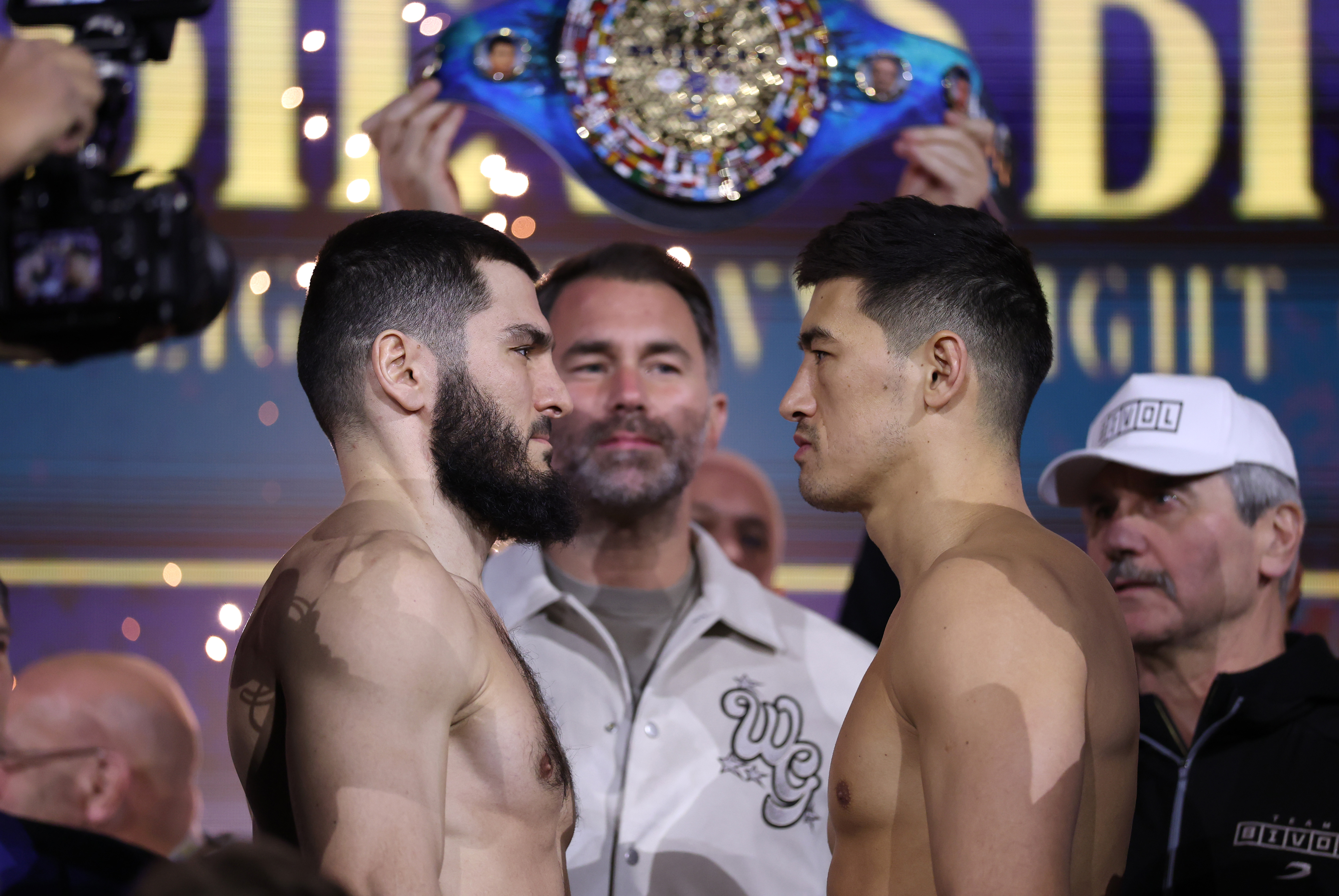 Artur Beterbiev and Dmitry Bivol at The Last Crescendo