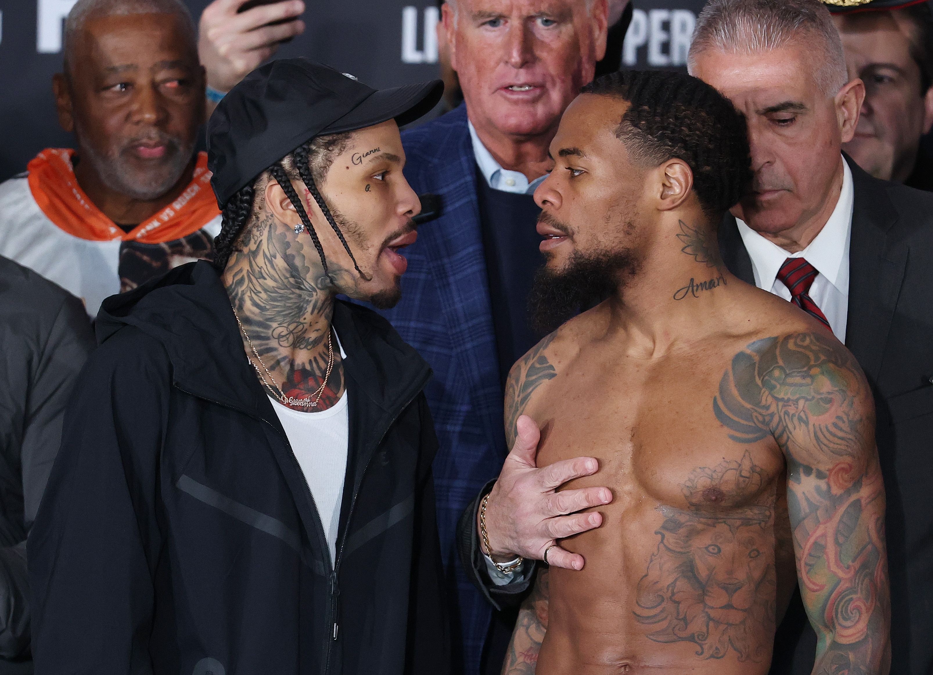 Gervonta Davis and Lamont Roach 