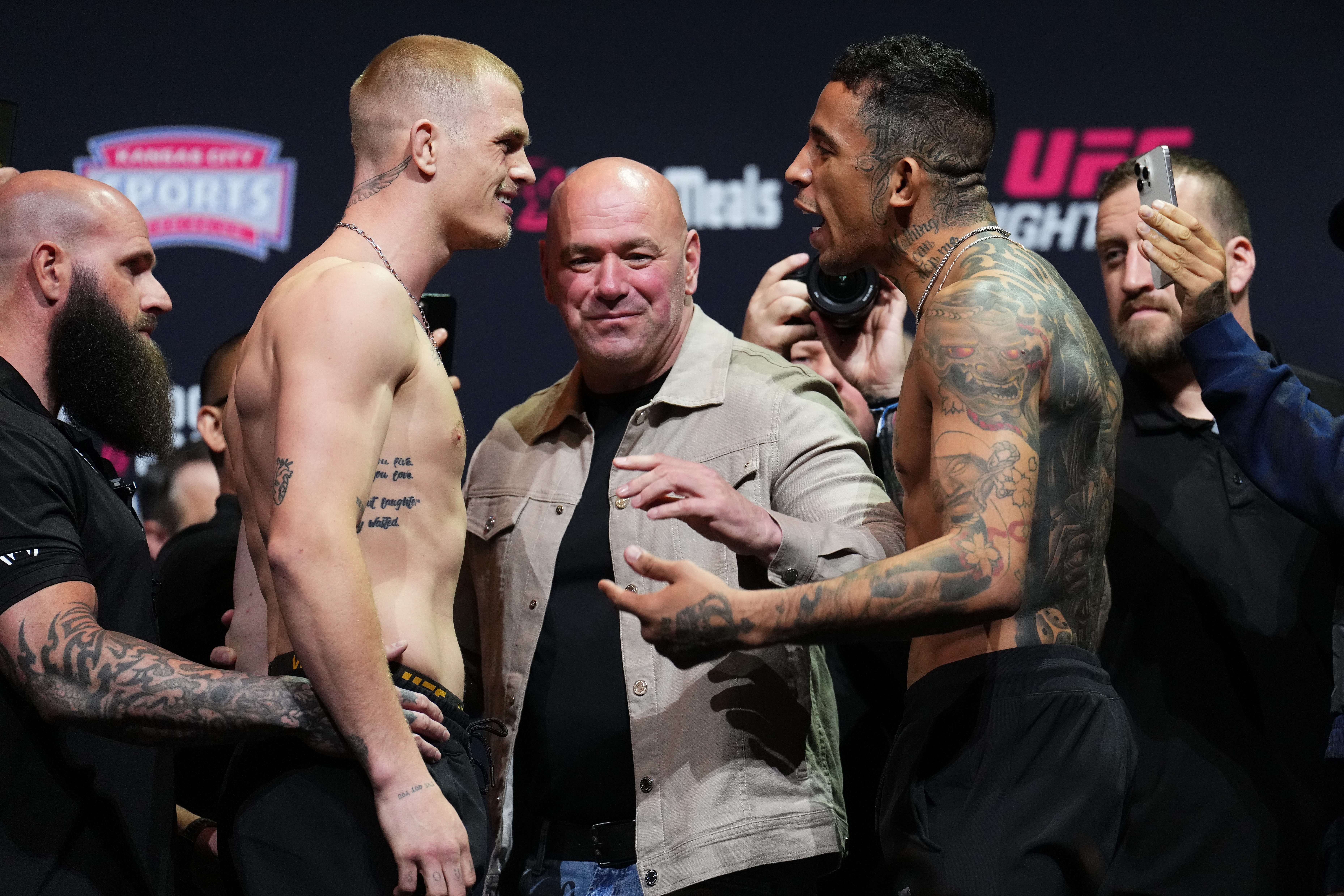 UFC Fight Night: Machado Garry v Prates Ceremonial Weigh-In