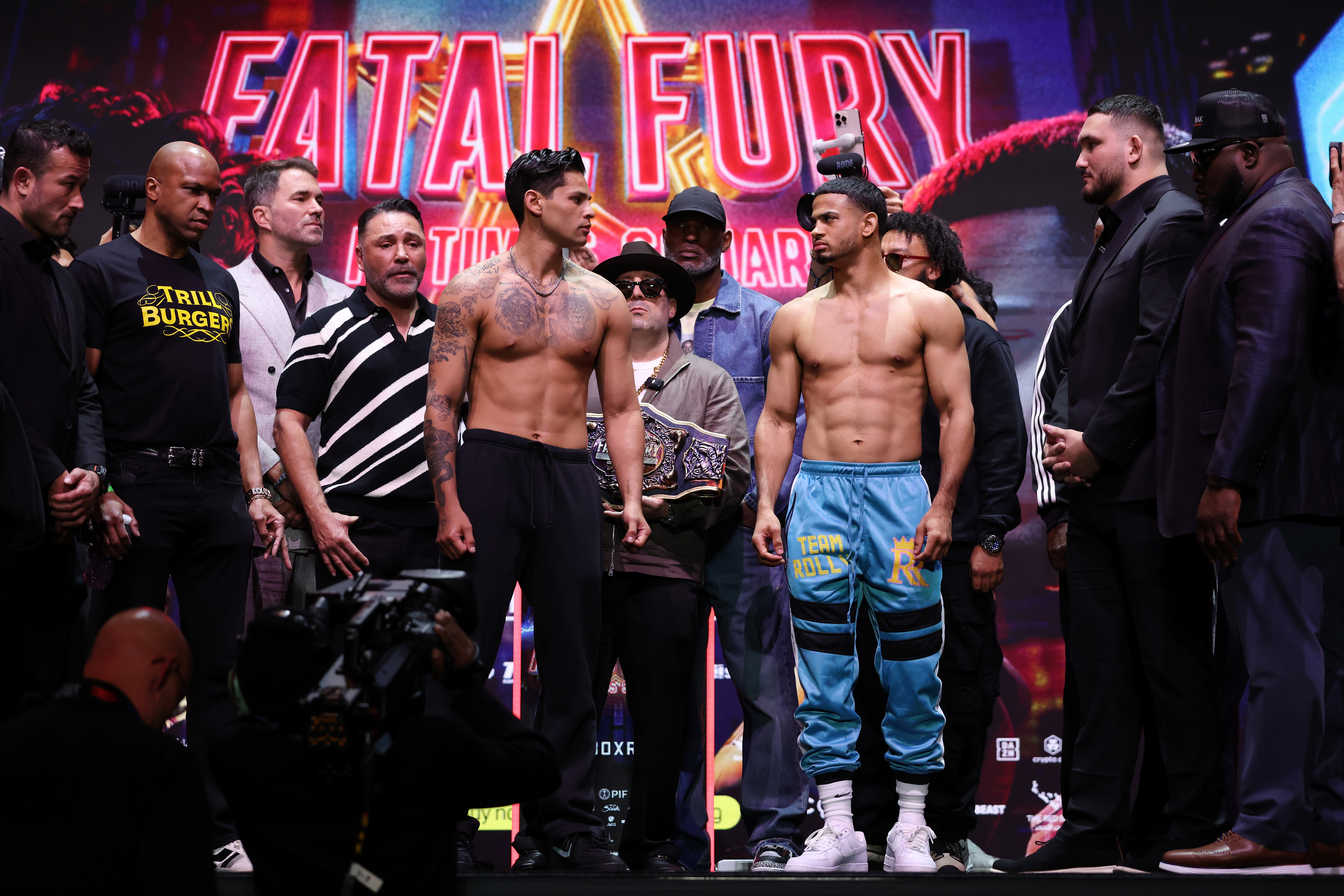 Ryan Garcia and Rolly Romero 